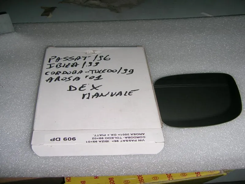 Vetrino Specchio Retrovisore Dx e Sx Volkswagen Passat -Seat Ibiza/Cordoba/Toledo/Arosa
