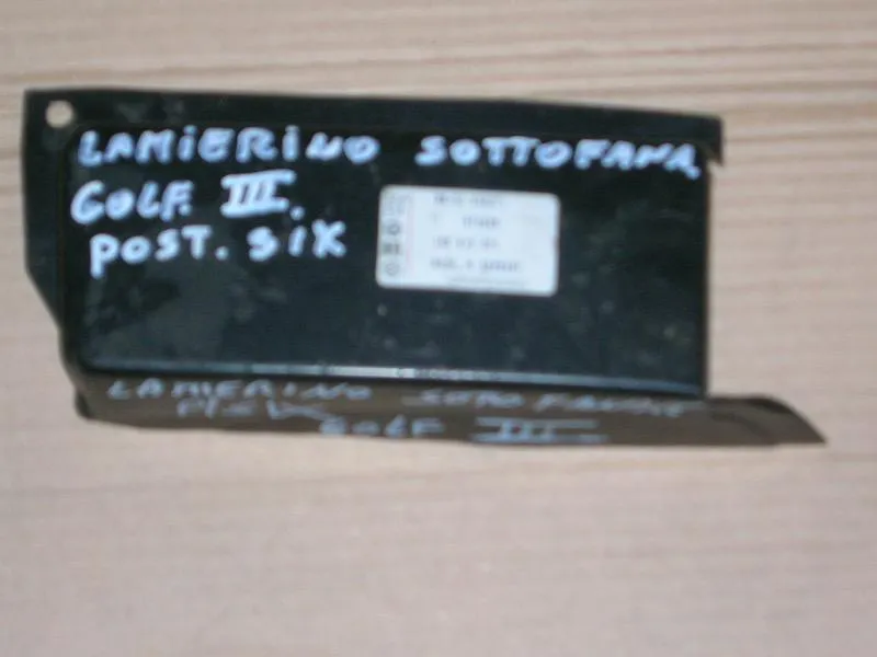 Lamierino Sottofanale Post. Sx Wolkswagen Golf 3