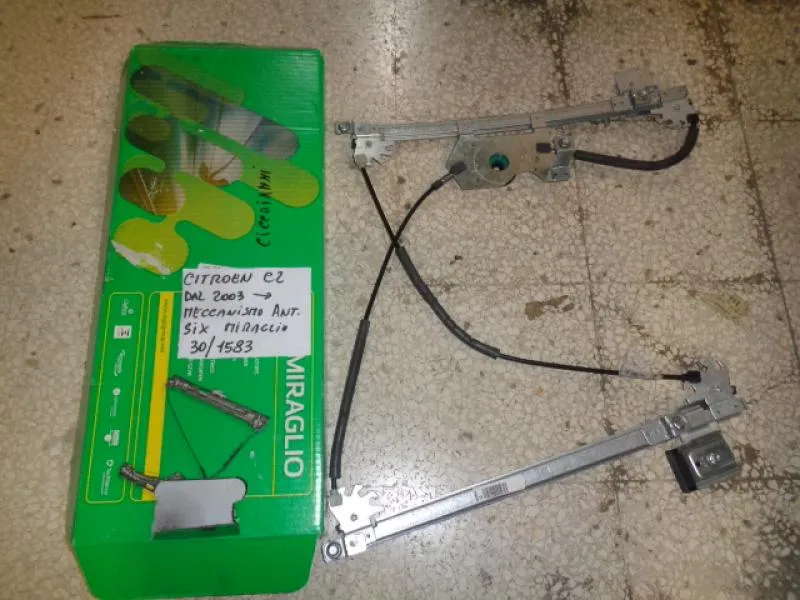 Meccanismo Alzavetro Anteriore Sinistro Citroen C2 2003>