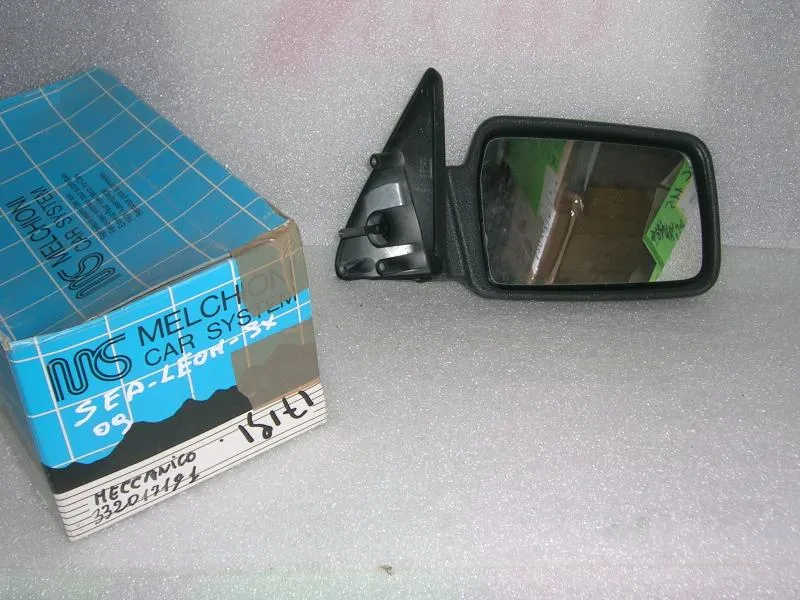 Specchio Sinistro Meccanico Nero Seat Leon 1999-2003