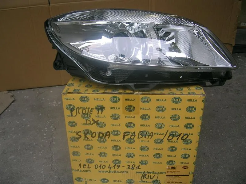 Proiettore Destro Skoda Fabia 2010-2014