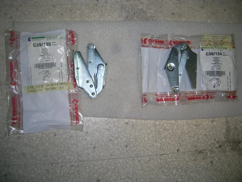 Cerniera Cofano Anteriore Destra E Sinistra Iveco Daily 2000-2006
