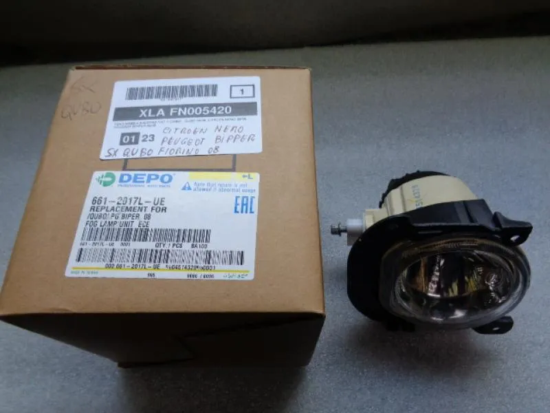 Fendinebbia Sinistro Fiat Fiorino Qubo 2008/ Citroen Nemo 2008 / Peugeot Bipper 2008