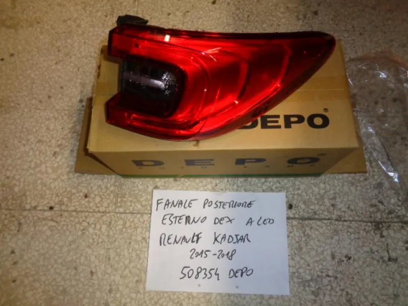 Fanale Posteriore Esterno Destro a Led Renault Kadjar 2015-2018