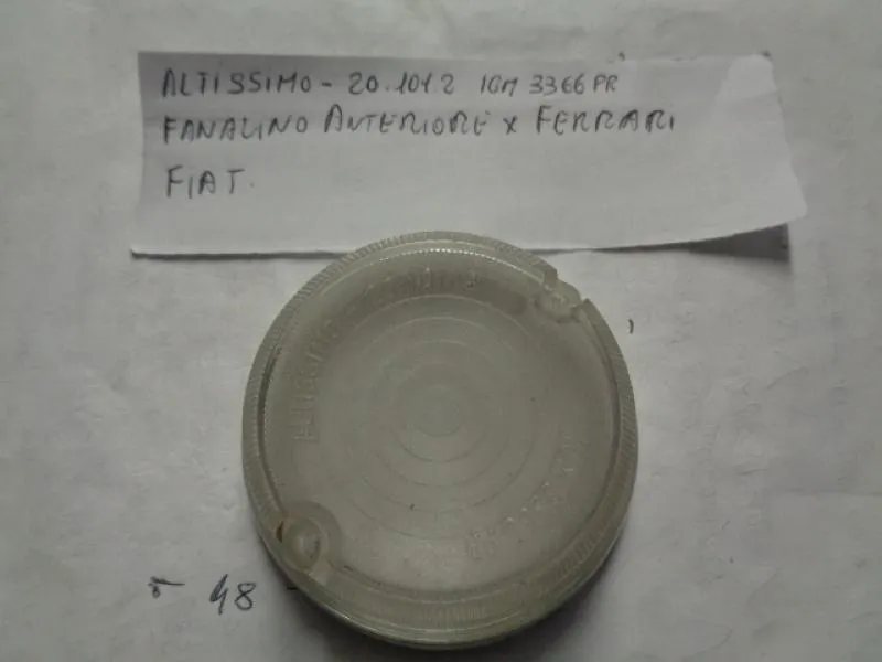 Fanalino Anteriore Trasparente Per Fiat / Ferrari