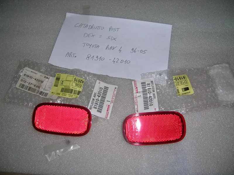 Catadriotto Posteriore Destro e Sinistro Toyota Rav 4 1996-2005