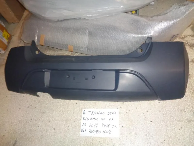 Paraurti Posteriore Da Verniciare Renault Twingo Serie Dynamic 2007-2012