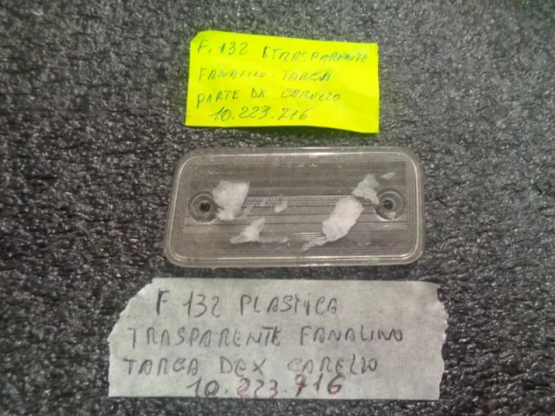 Plastica Fanalino Targa Fiat 132