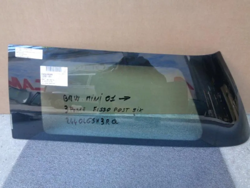 Vetro Posteriore Sinistro Fisso Mini 3 Porte 2001>