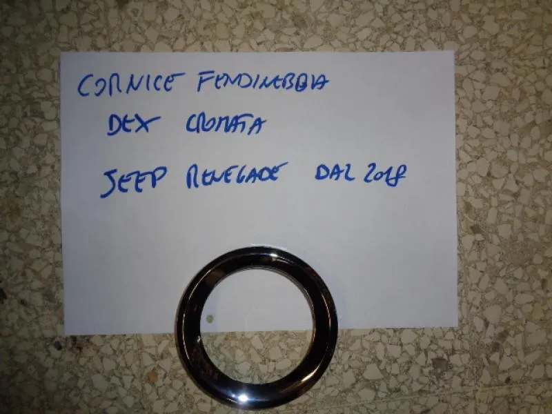 Cornice Fendinebbia Destra Cromata Jeep Reenegade 2018-2025