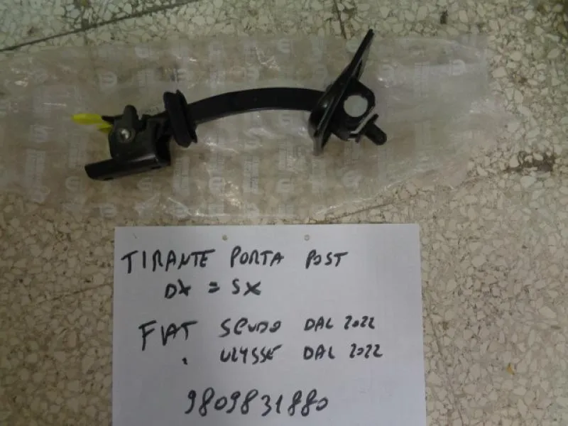 Tirante Porta Posteriore Destro=Sinistro Fiat Scudo, Ulysse 2022>