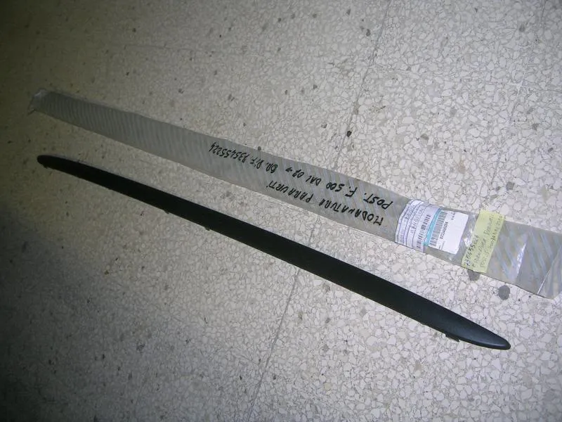 Modanatura Paraurti Posteriore Nera Fiat 500 2007-2015