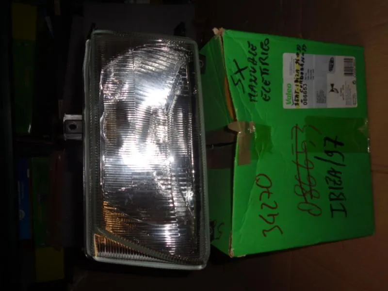 Proiettore Sinistro Manuale / Elettrico Seat Ibiza 1997