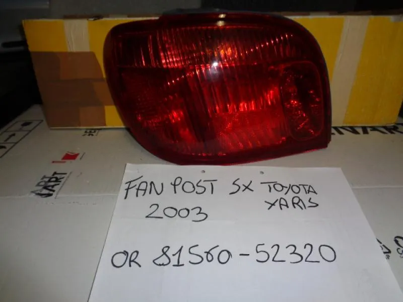 Fanale Posteriore Sinistro Toyota Yaris Dal 2003