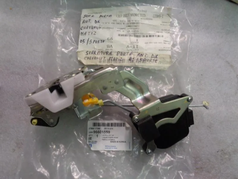 Serratura Porta Anteriore Destra Chevrolet Matiz 2005 5 Porte