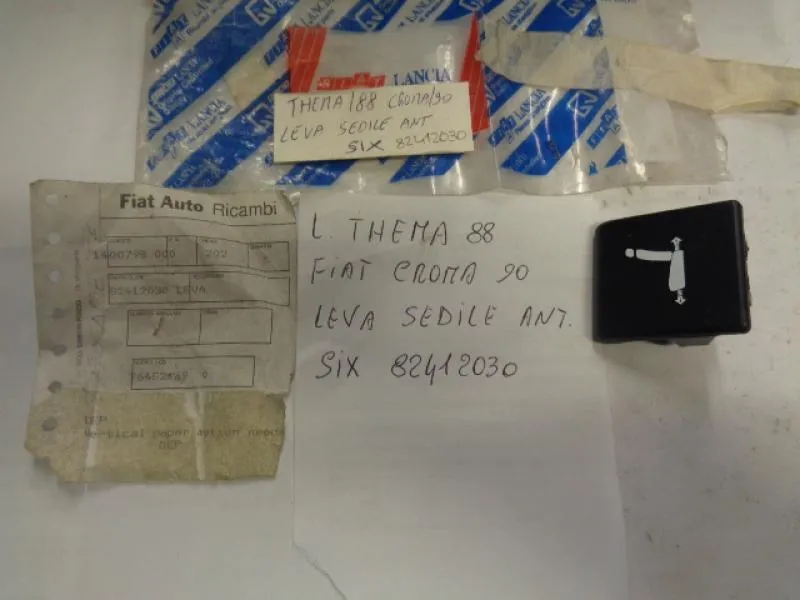 Leva Sedile Anteriore Sinistro Lancia Thema 1988 - Fiat Croma 1990
