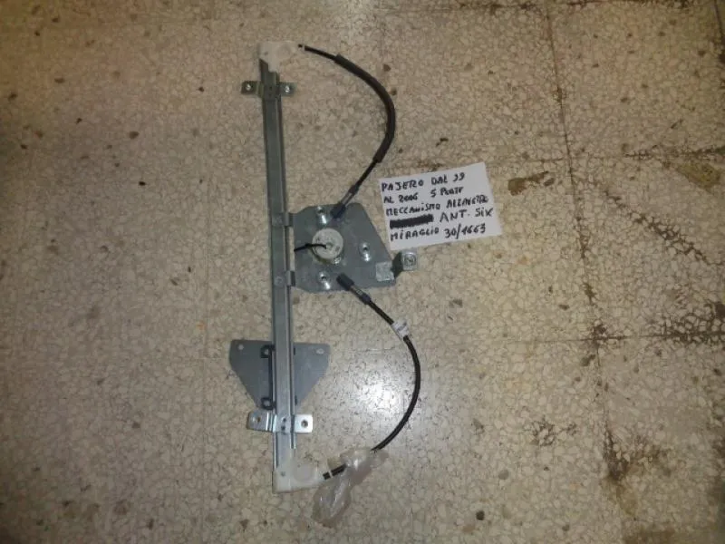 Meccanismo Alzavetri Anteriore Sinistro Mitsubishi Pajero 5 Porte 2001-2006