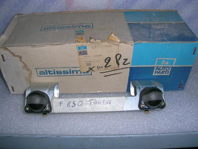 Fanalino Luce Targa "Altissimo" Fiat 850