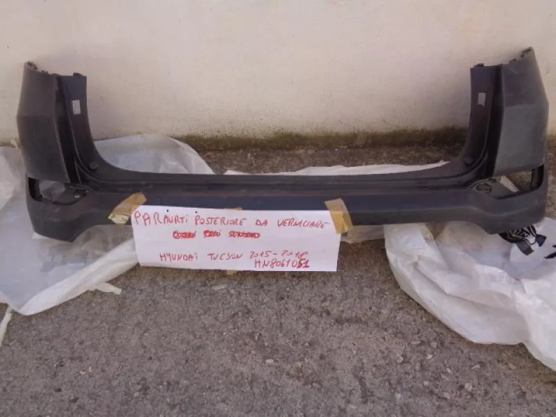Paraurti Posteriore Da Verniciare Hyundai Tucson 2015-2018