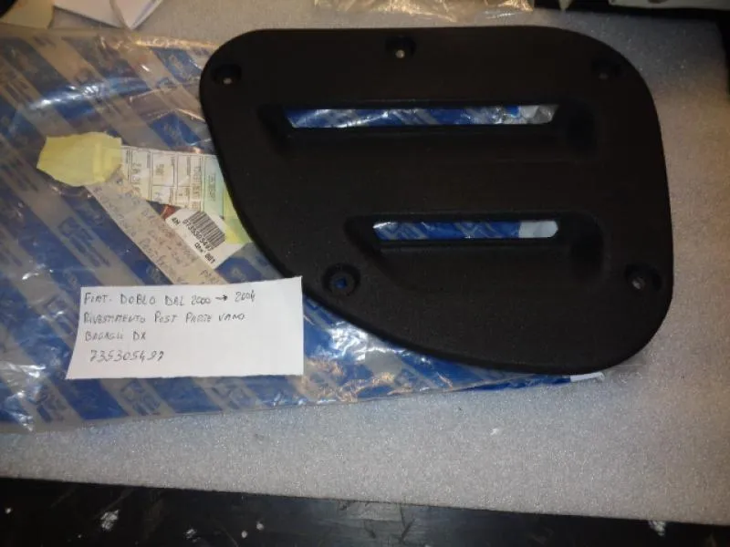 Rivestimento Parte Posteriore Vano Bagagliaio Destro Fiat Doblo Dal 2000-2004