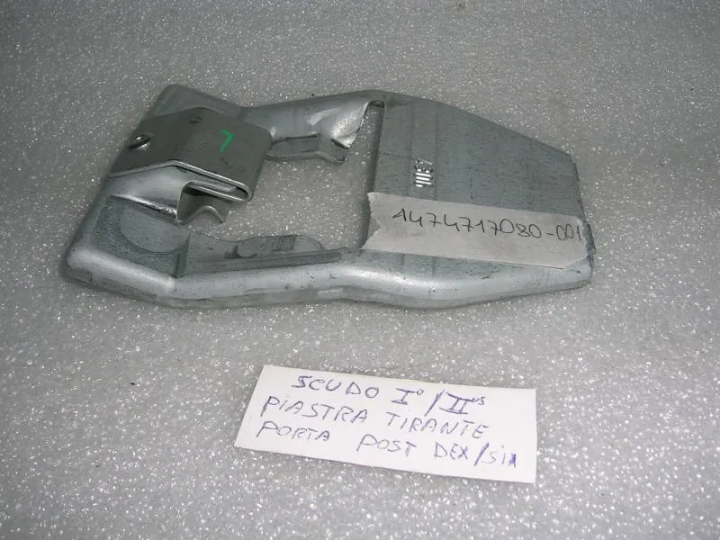 Piastra Tirante Porta Posteriore Destra/Sinistra Fiat Scudo I / II Serie
