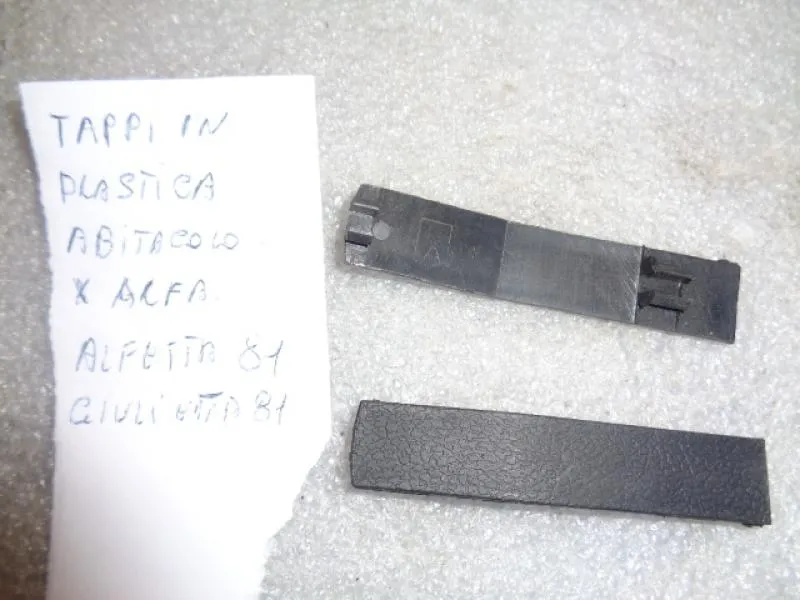 Tappi Abitacolo In Plastica Alfetta-Giulietta 1981