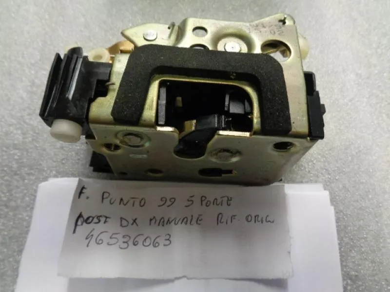 Serratura Posteriore Manuale Destra Fiat Punto 1999 5 Porte