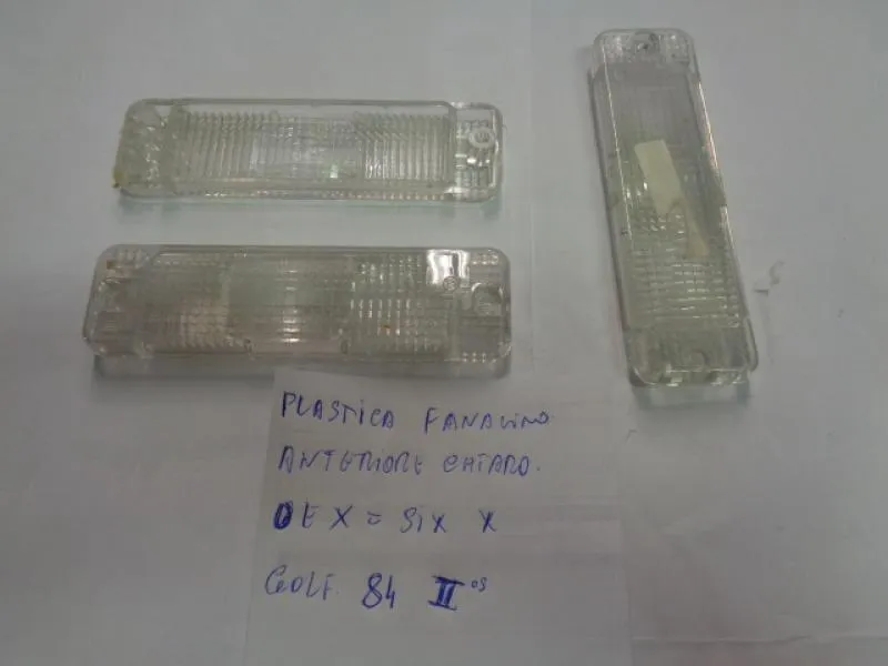 Plastica Fanalino Anteriore Destro = Sinistro Bianco Volkswagen Golf Mk2 1984-1990