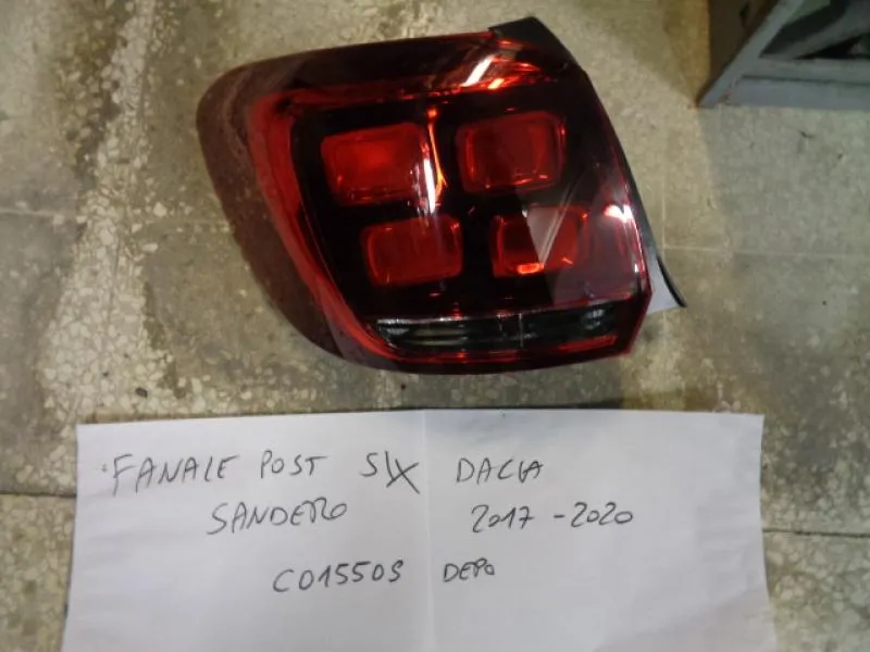 Fanale Posteriore Sinistro Dacia Sandero 2017-2020