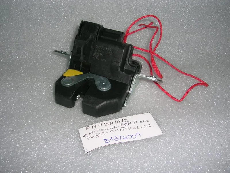 Chiusura Portello Posteriore Centralizzata Fiat Panda 012'
