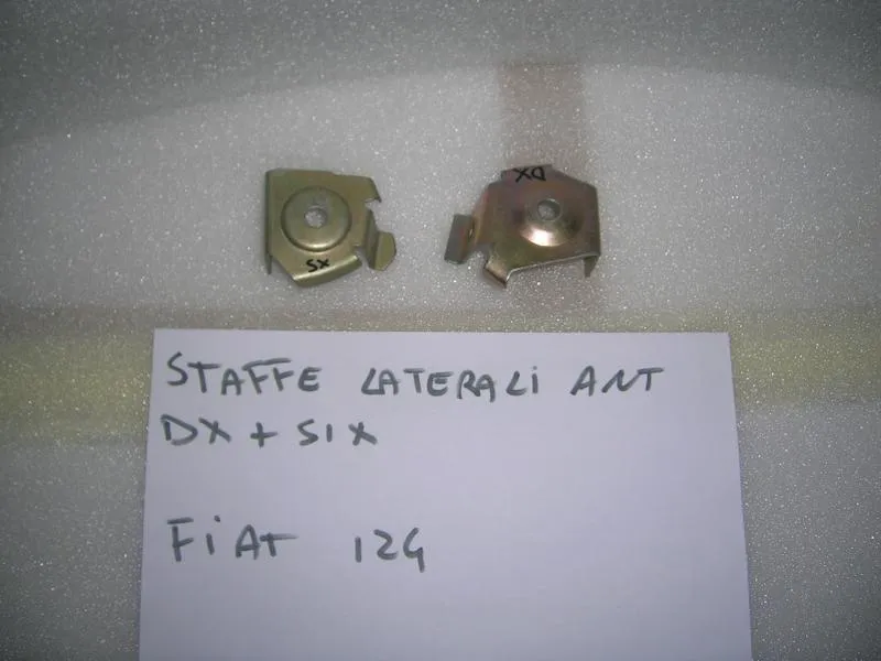 Staffe Laterali Anteriore Destro Piu Sinistro Fiat 124