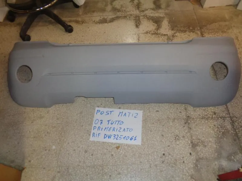 Paraurti Posteriore Da Verniciare Chevrolet Matiz 2007