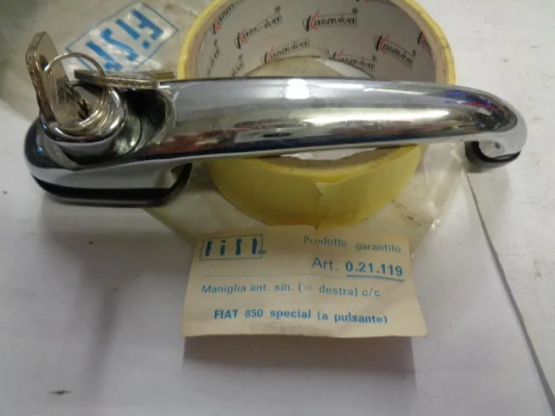 Maniglia Esterna Destra=Sinistra Con Chiave Fiat 850 Special