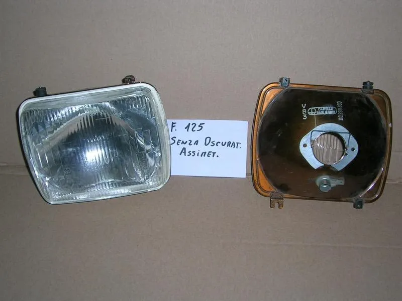 Proiettore Fiat 125 Senza Oscuratore