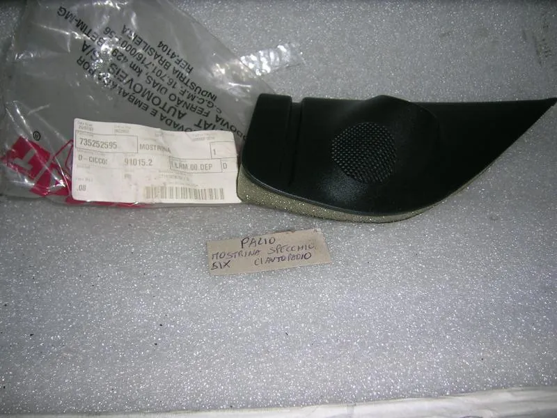 Mostrina Specchio SInistro Con Autoradio Fiat Palio