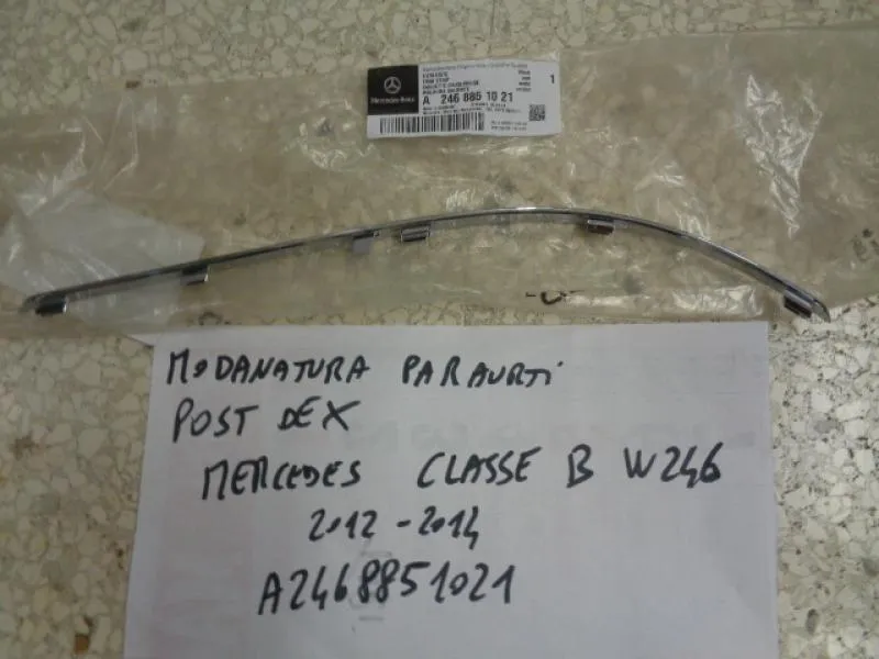 Modanatura Paraurti Posteriore Destra Mercedes Classe B W 246 2012-2014