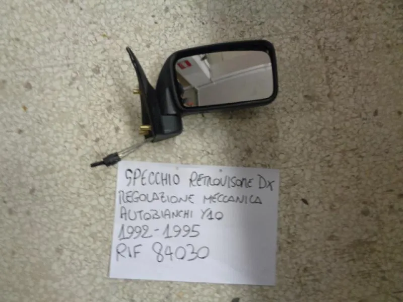 Specchio Retrovisore Destro Regolazione Meccanica Autobianchi Y10 1992-1995