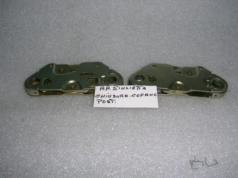 Chiusura Cofano Posteriore Alfa Romeo Giulietta