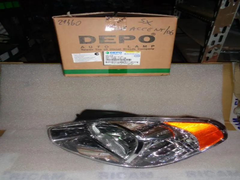Proiettore Sinistro H4 Elettrico  Hyundai Accent 2006-2010
