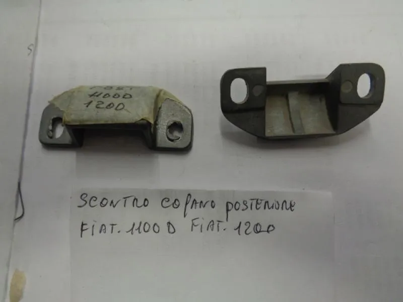 Scontro Cofano Posteriore Per Fiat 1100 D Fiat 1200