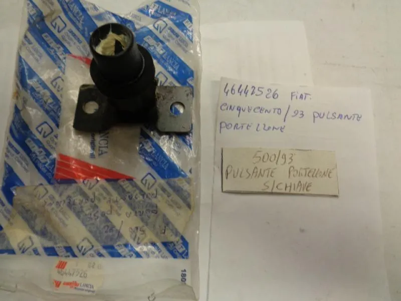 Pulsante Portellone Senza Chiave Fiat 500 Dal 1993