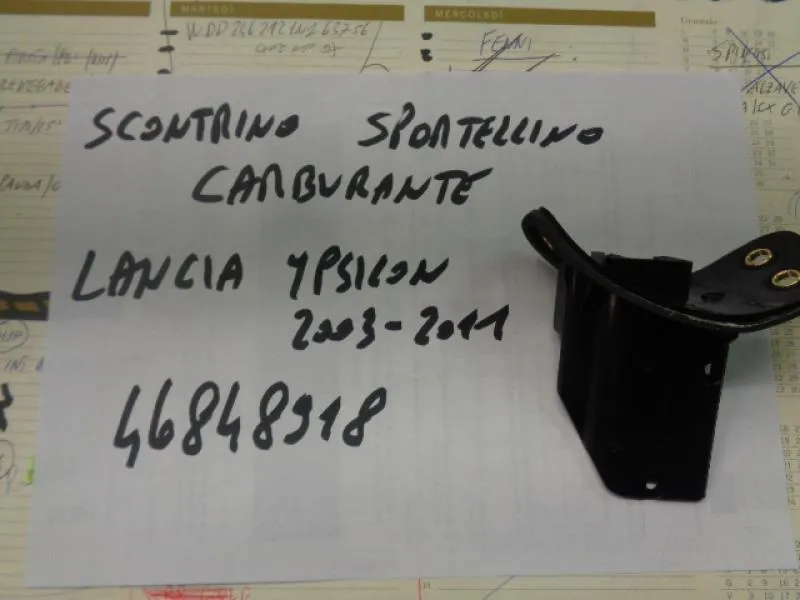 Scontrino Sportello Carburante Lancia Ypsilon 2003-2011
