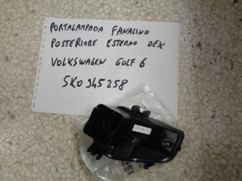 Portalampada Per Fanalino Posteriore Esterno Destro Vw Golf 6