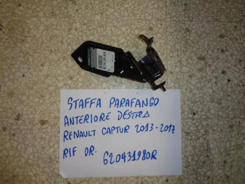 Staffa Parafango Anteriore Destra Renault Captur 2013-2017