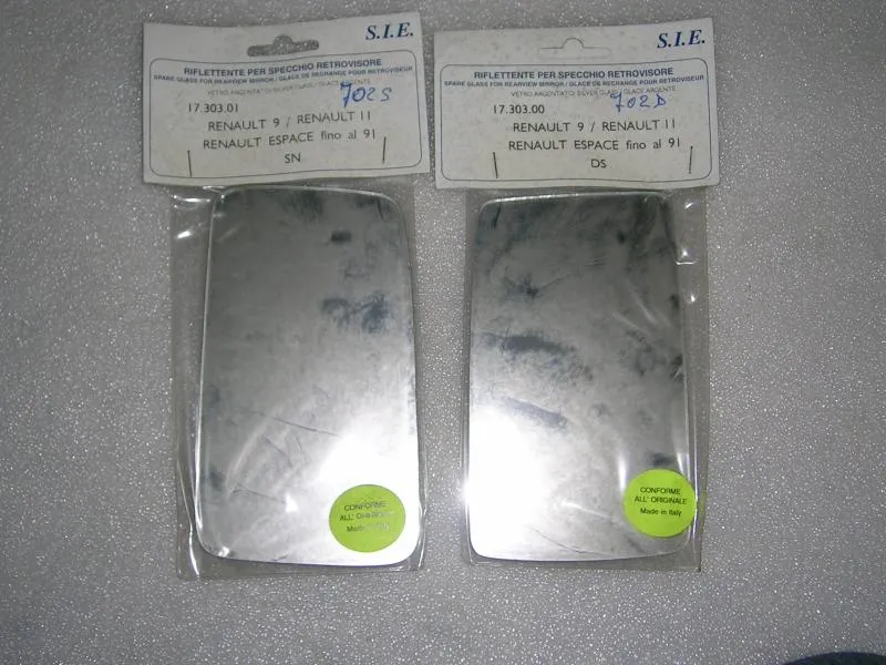 Vetrino Specchio Retrovisore Dx e Sx Renault 9/11/Espace