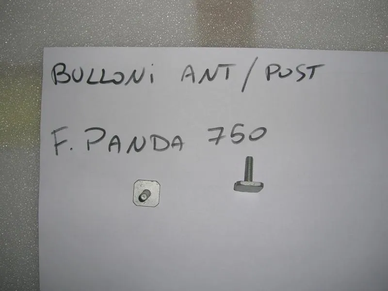 Bulloni Anteriore e Posteriori Fiat Panda 750