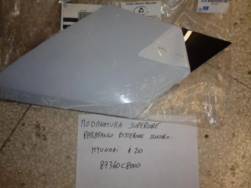 Modanatura Superiore Parafango Posteriore Sinistro Hyundai I20