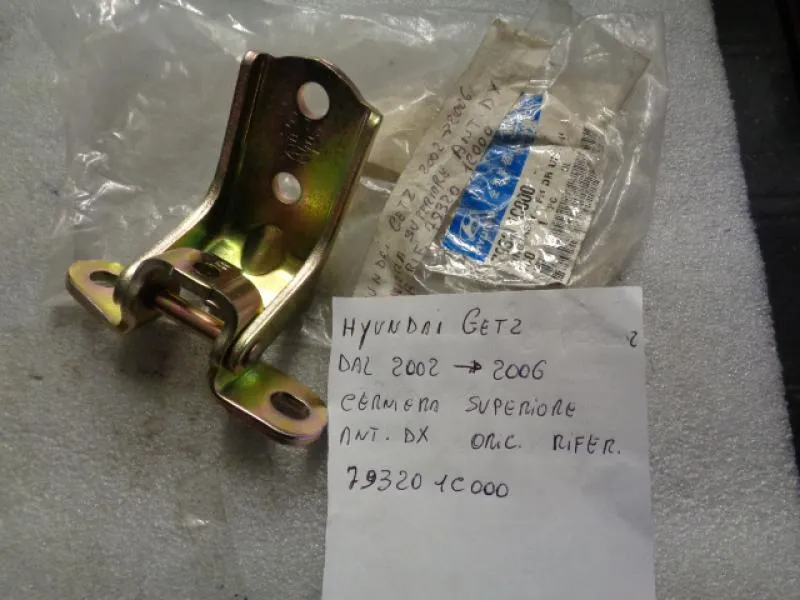 Cerniera Superiore Porta Anteriore Destra Hyundai Getz 2002-2006