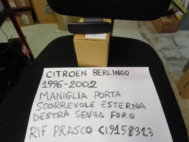 Maniglia Porta Scorrevole Esterna Destra Citroen Berlingo 1996-2002
