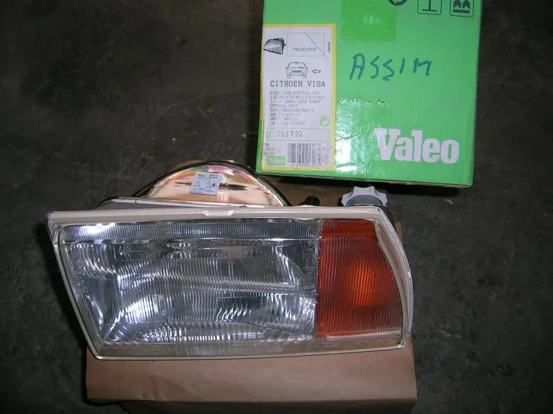 Proiettore Sinistro  Asimmetrico  Citroen Visa